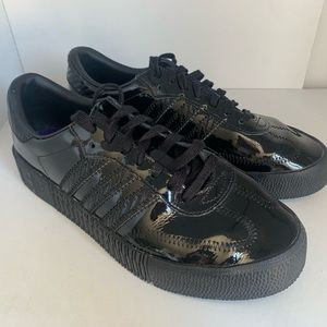 New Adidas Sambarose Glossy Sneakers